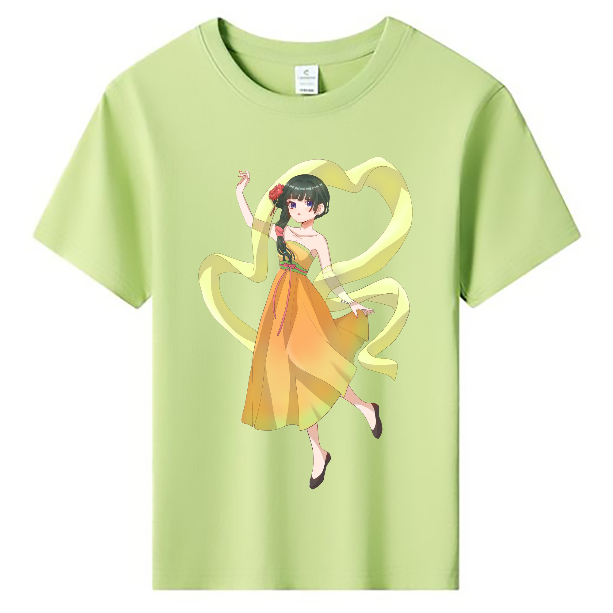 （画像用） 薬屋のひとりごと The Apothecary Diaries 綿100％キッズTシャツ（フロントプリント）